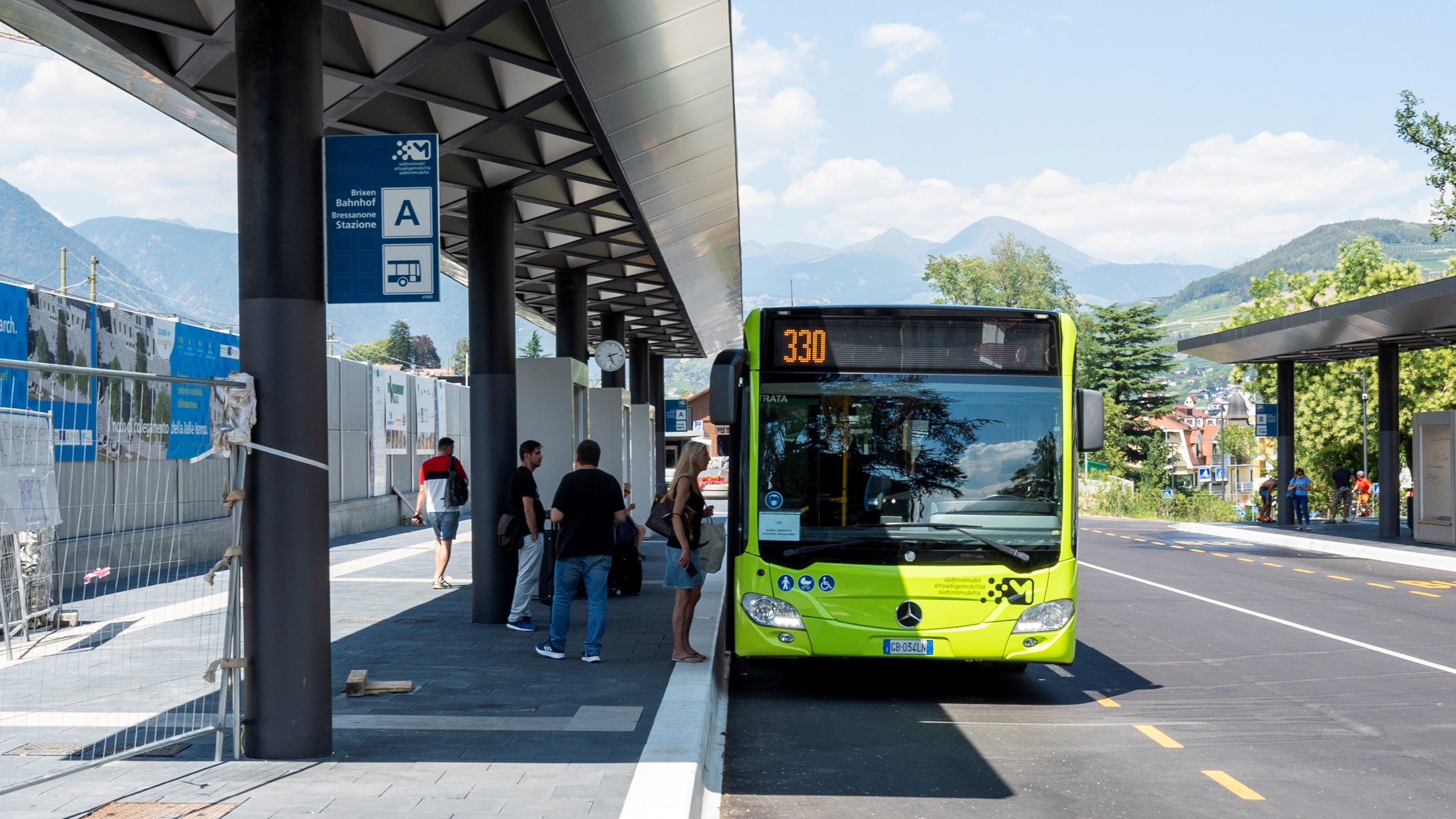 Das Mobilitätszentrum am Bahnhof Brixen