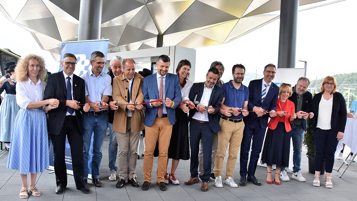 Grand opening of the Mobility Centre Bruneck/Brunico