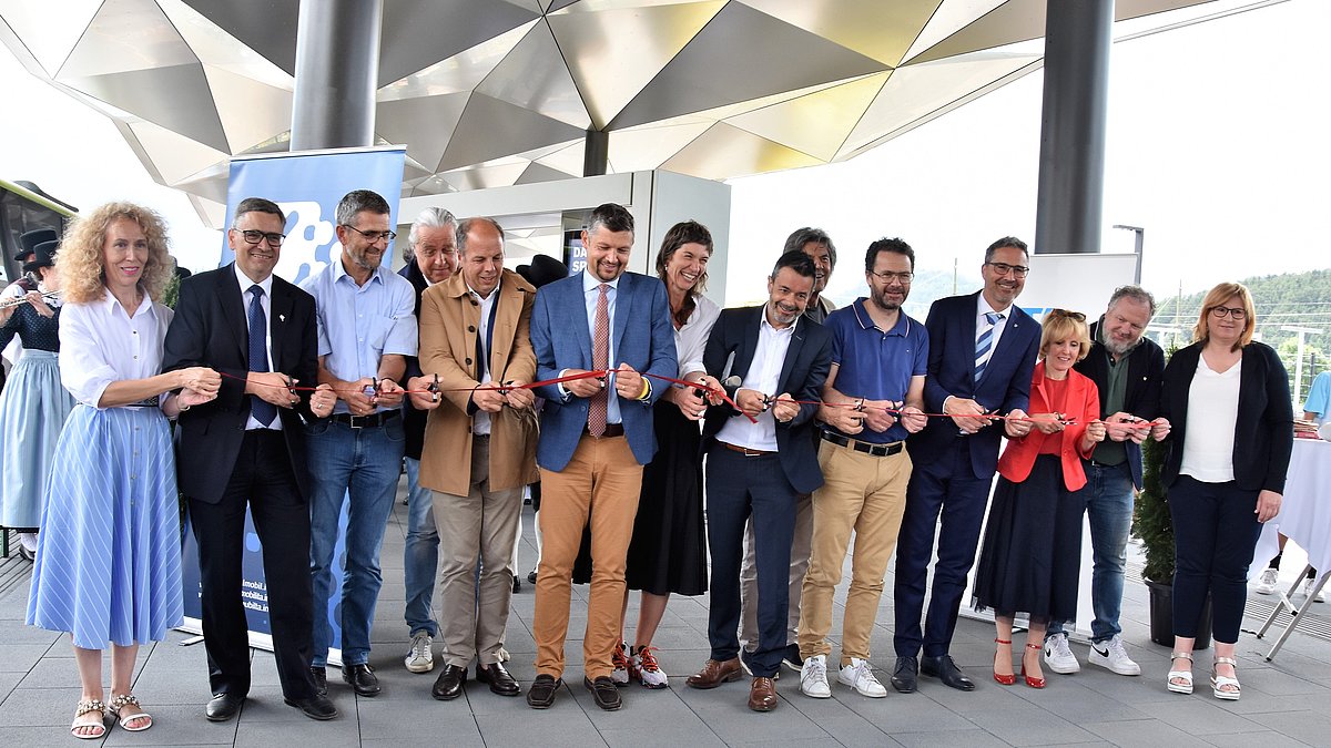 Inaugurazione del Centro di mobilità a Brunico