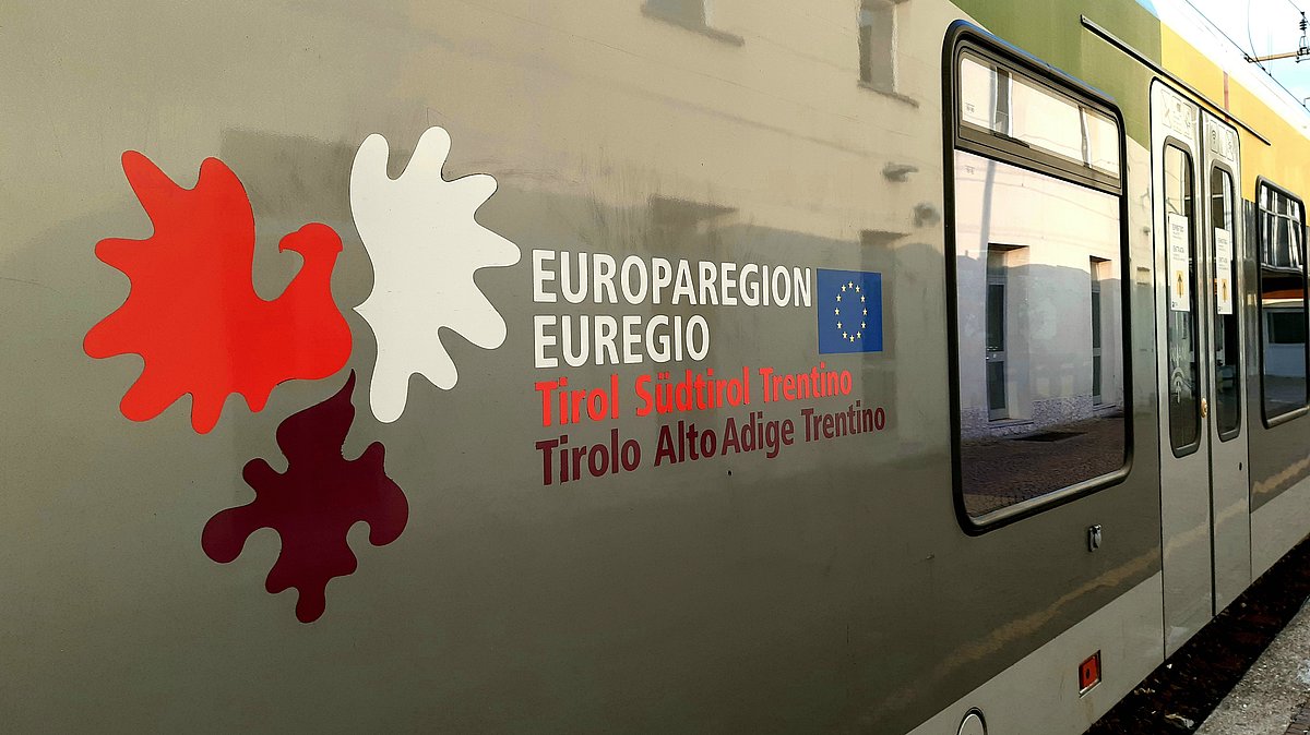 A train with the Euregio design