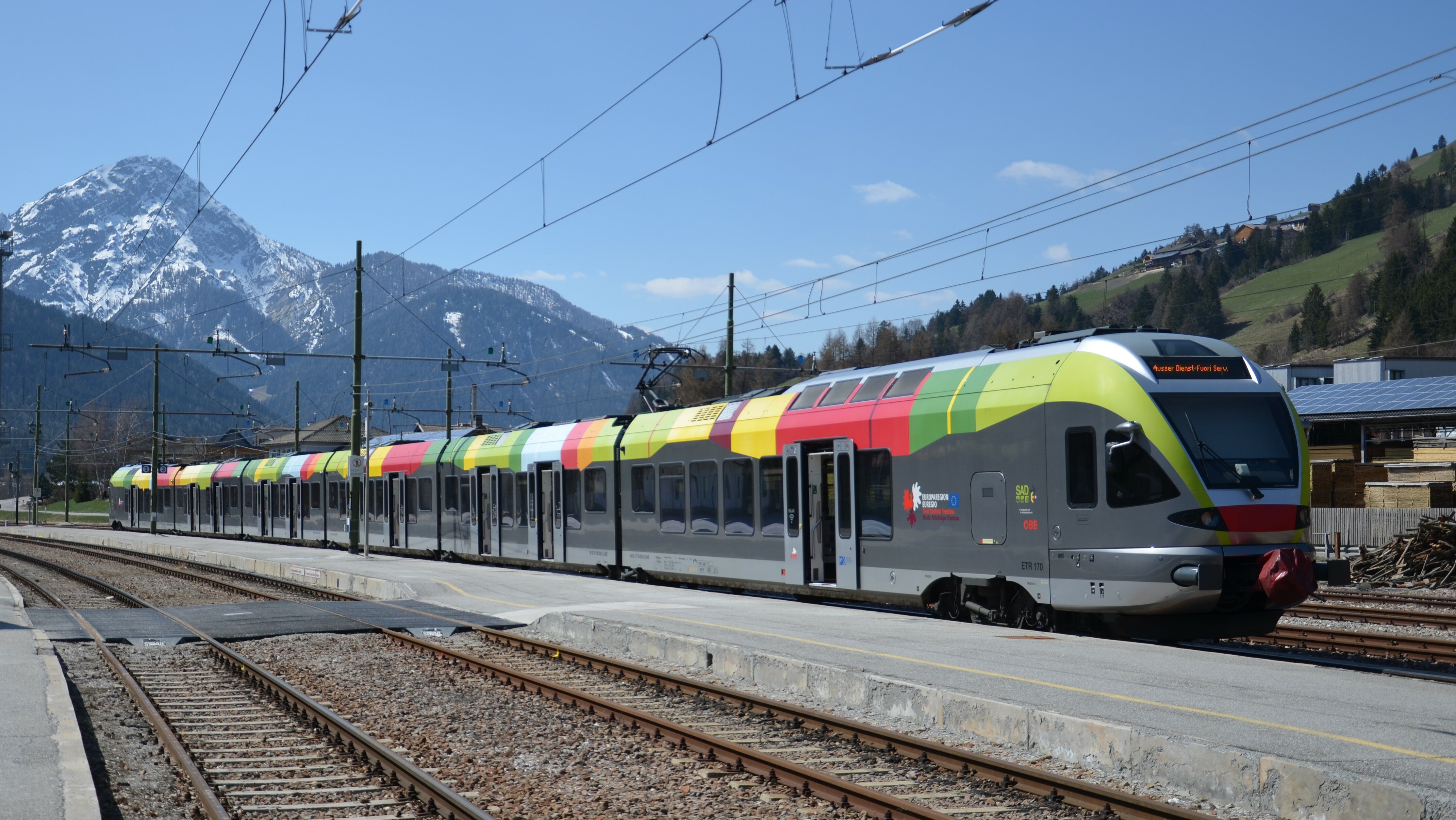 The Val Pusteria / Pustertal railway