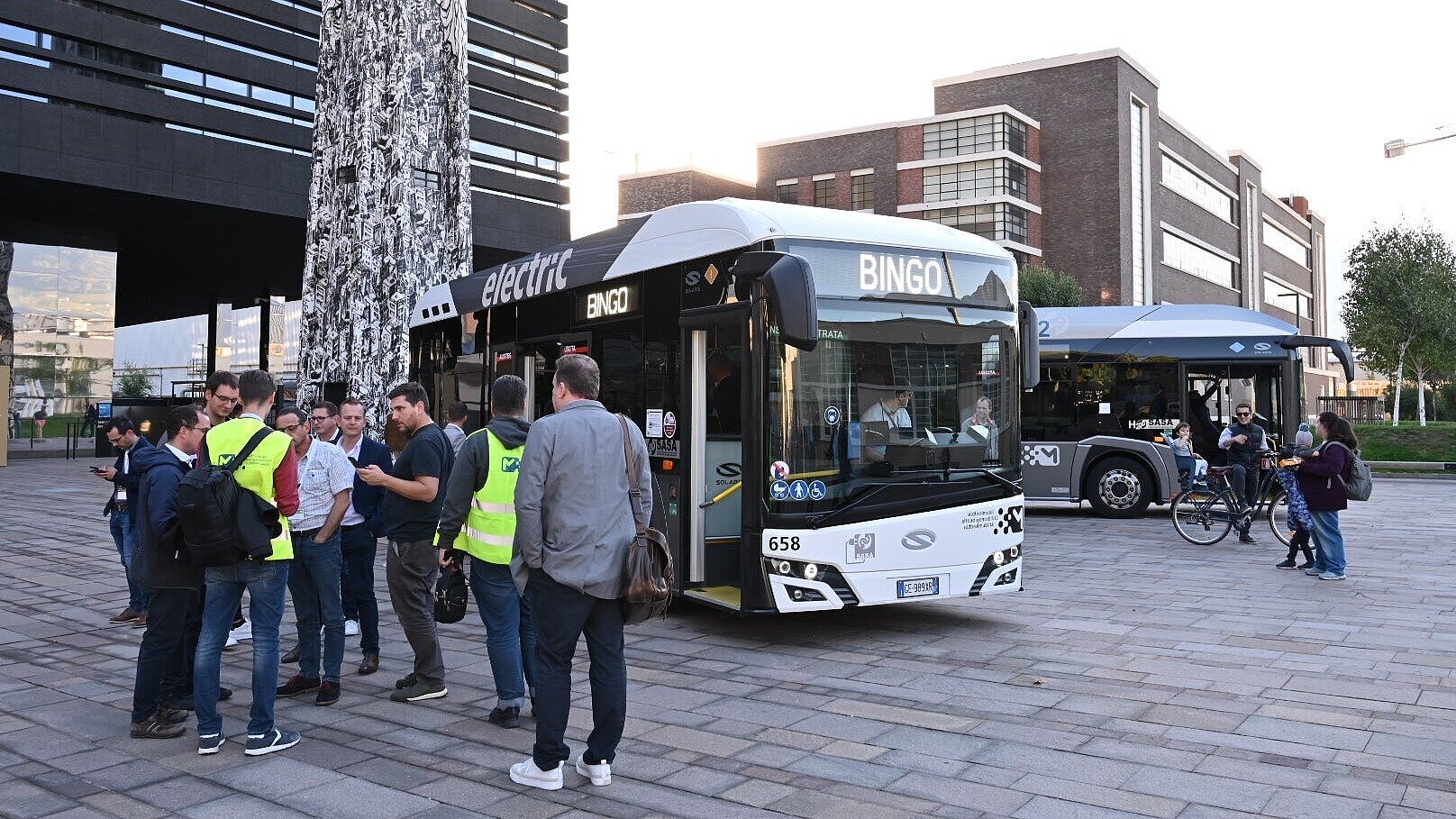 Einige Teilnehmer bei der Bingo-Konferenz